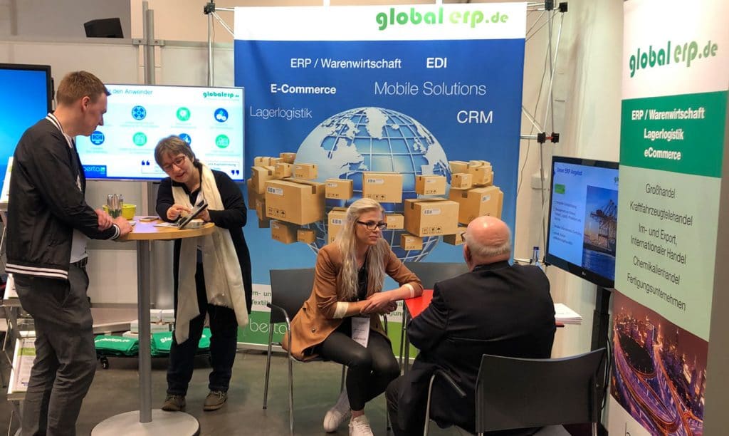 globalerp auf der Messe IT for Business Lübeck