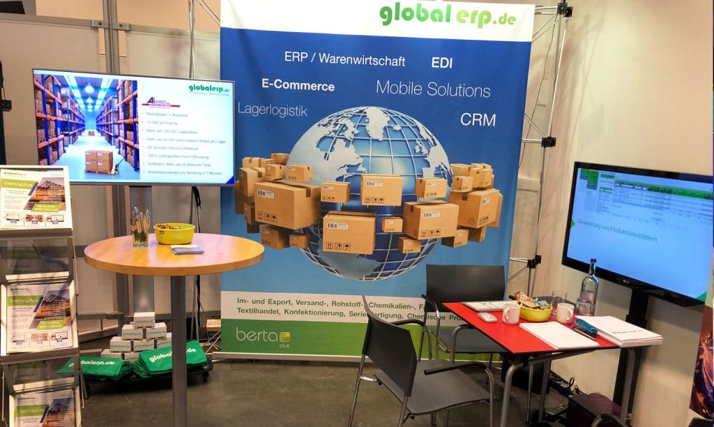 globalerp auf der Messe IT for Business Lübeck