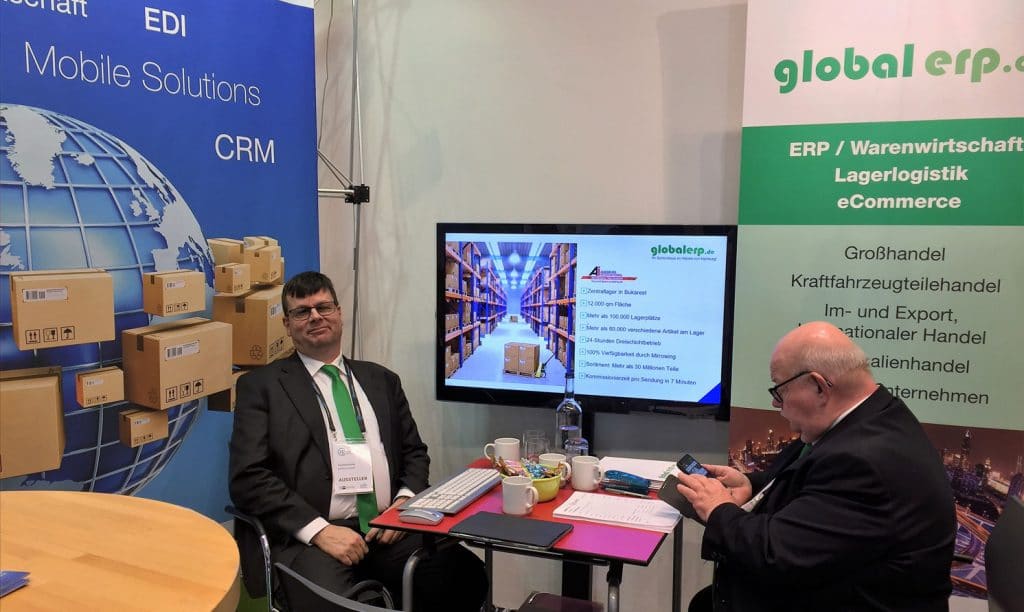 globalerp auf der Messe IT for Business Lübeck