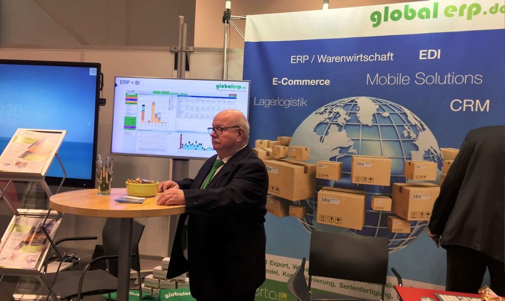 globalerp auf der Messe IT for Business Lübeck