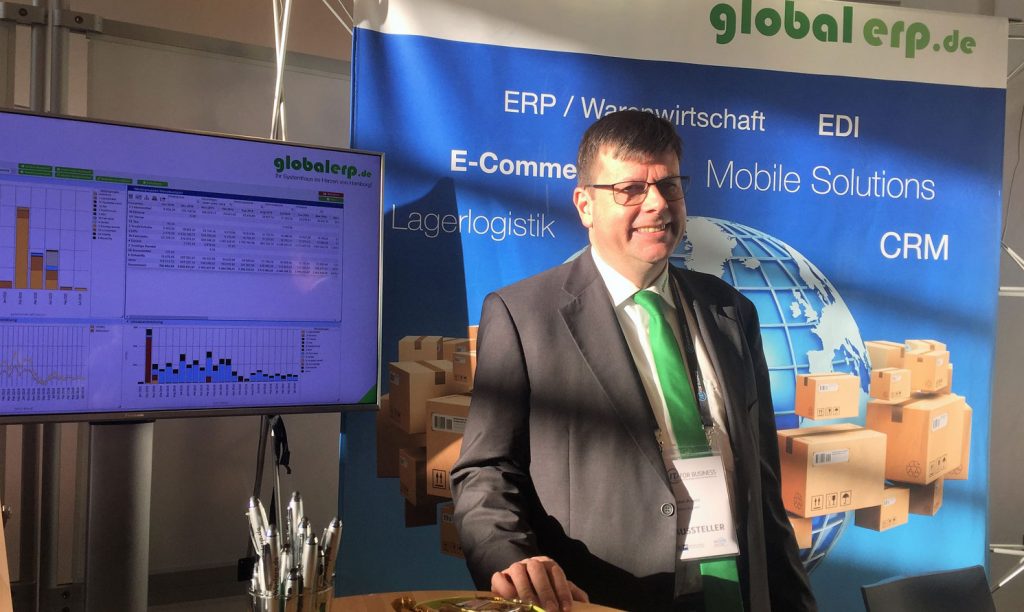 globalerp auf der Messe IT for Business Lübeck
