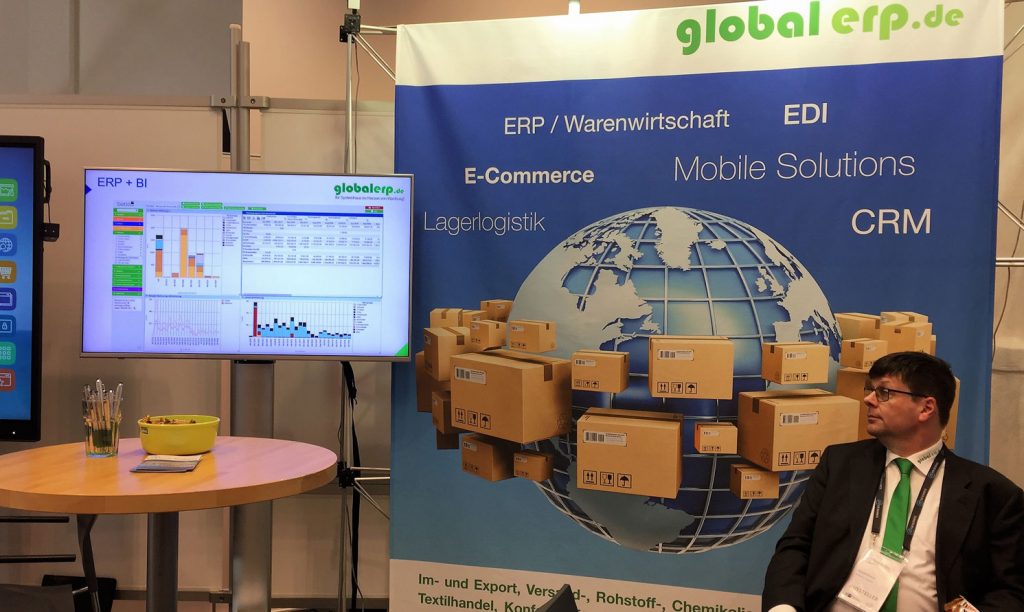 globalerp auf der Messe IT for Business Lübeck