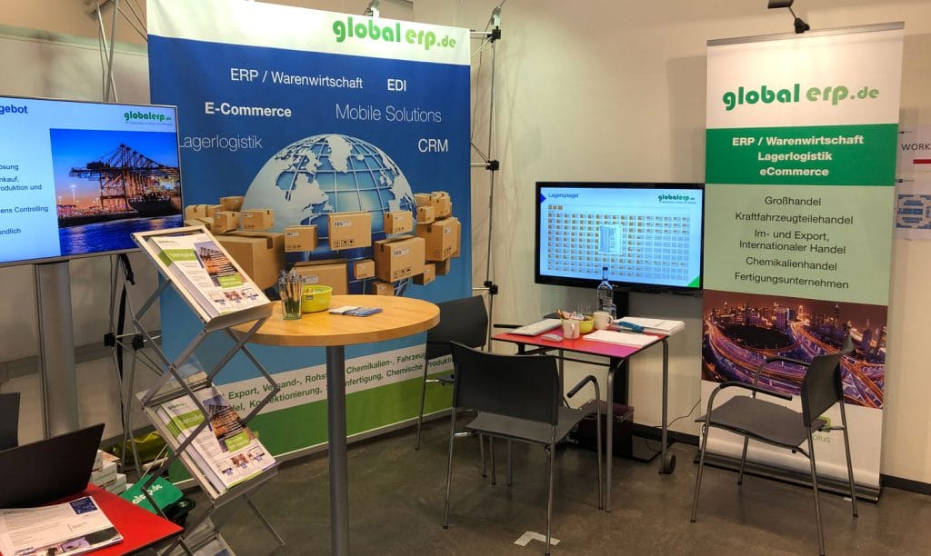 globalerp auf der Messe IT for Business Lübeck
