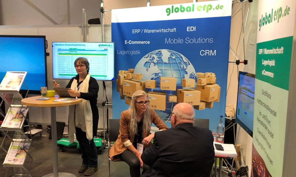 globalerp auf der Messe IT for Business Lübeck